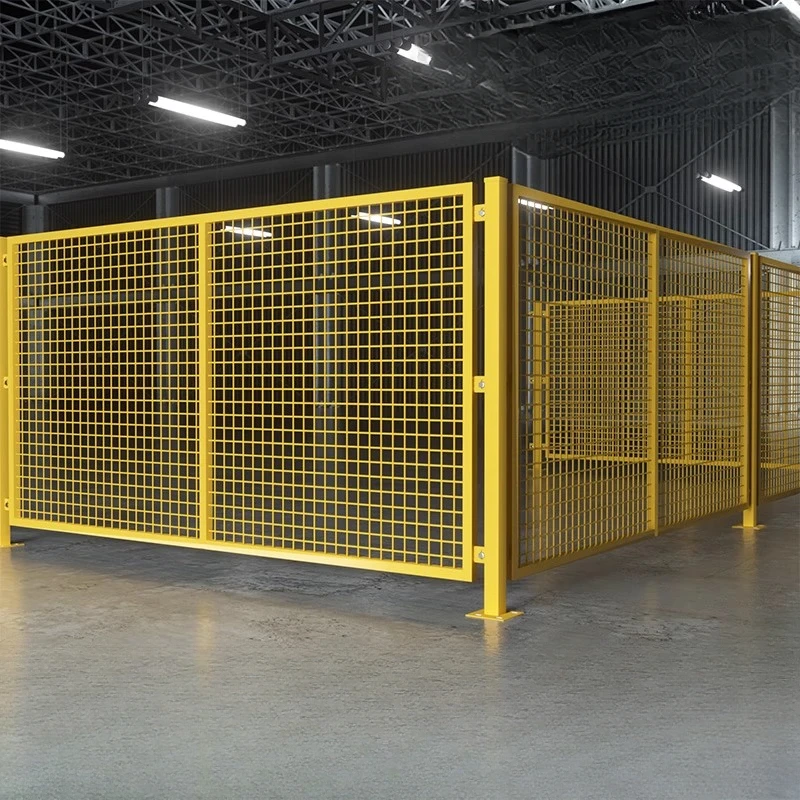 Warehouse workshop isolation net Factory equipment Mobile partition barbed wire highway fence