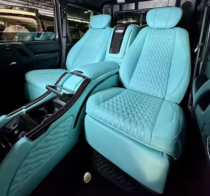 Newest Van Interior Customized Vip Seat Captain Chair With Center Armrest For Gle Gls Interior Upgrade Smart Car Seat