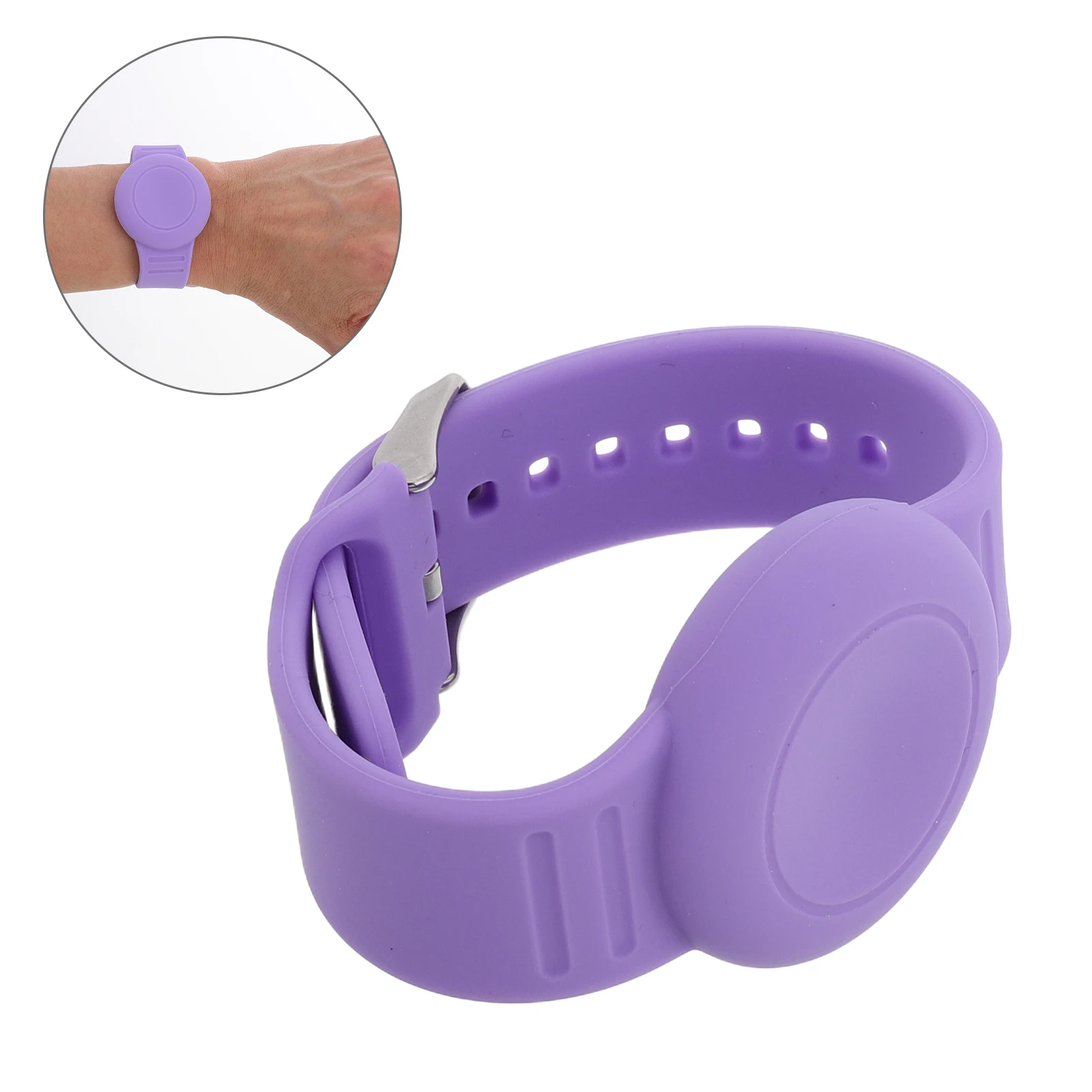 

Silicone Tracker Strap Waterproof Watch Band Mini Locator Wristband Smartwatch Protector Shock Resistant Sweat Guard Comfort Fit