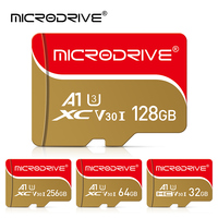 Class 10 Micro Memory Card, Mini SD Flash Card, TF Card, 128GB, 64GB, 32GB, 16GB, 256GB, For Smartphone PC