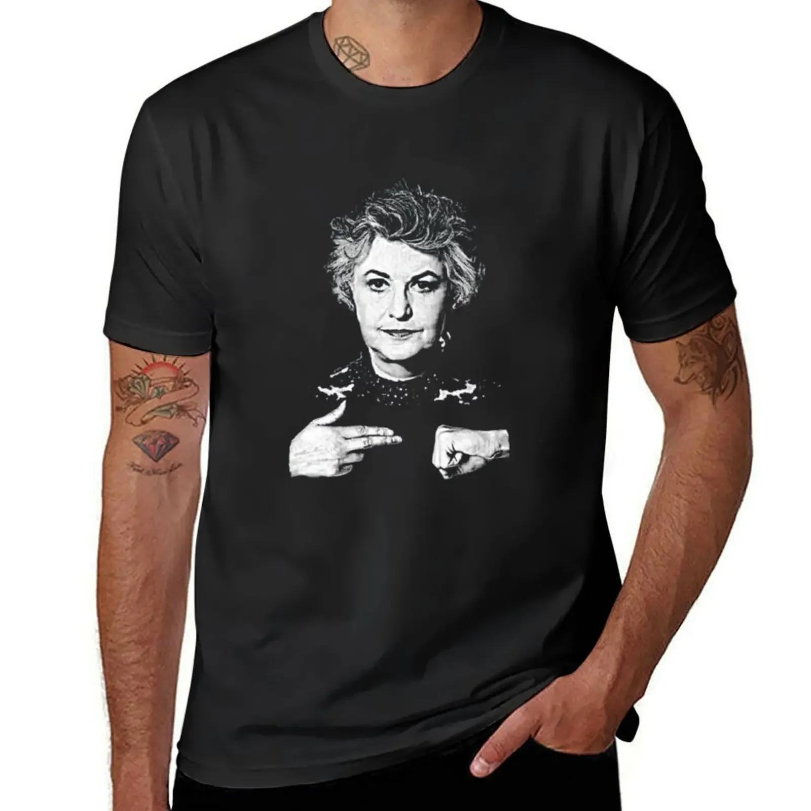 

Dorothy Zbornak Run The Jewels Bea Arthur Tribute The Golden Girls T-Shirt oversizeds for a boy Men's t-shirts