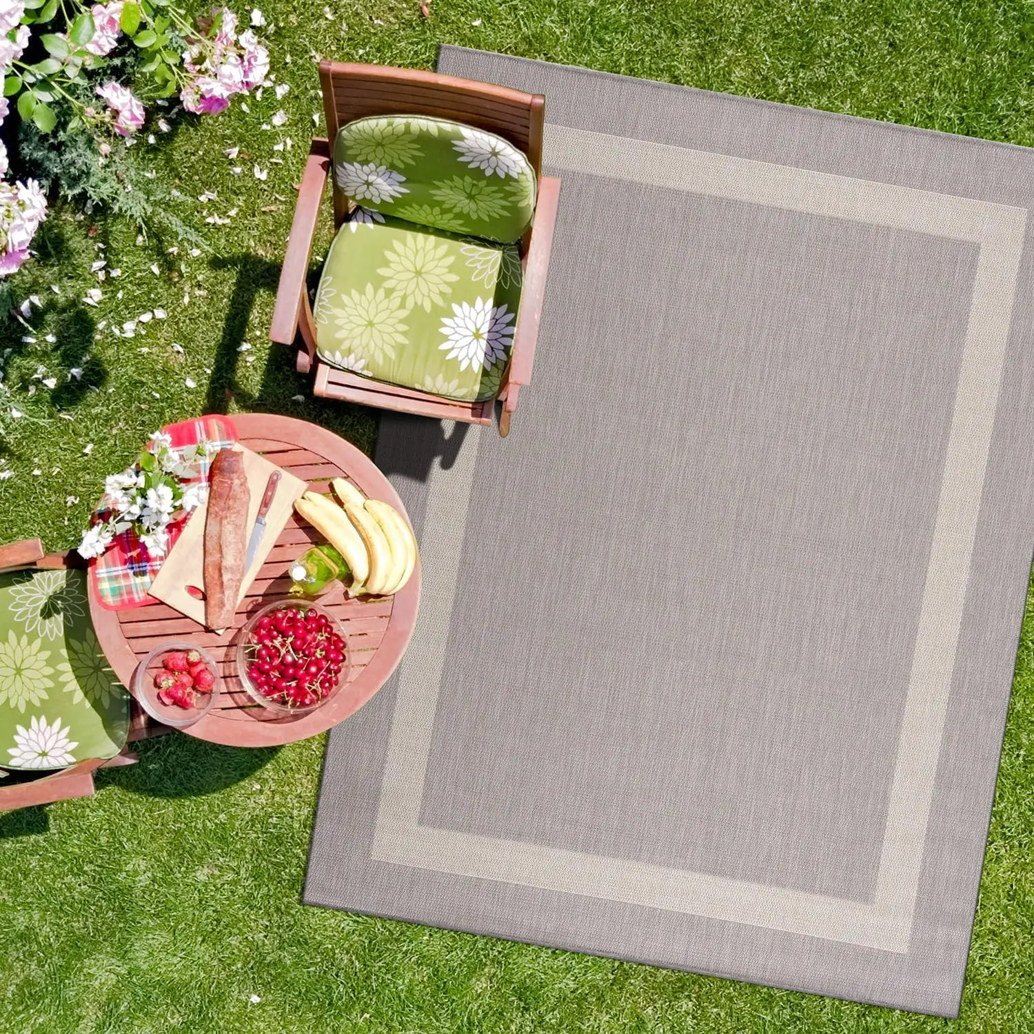 

Outdoor Rug 8x10,Modern Outside Rugs for Patios Porches Waterproof Durable Washable Non-Shedding, Easy-to-Clean Indoor Outdoo