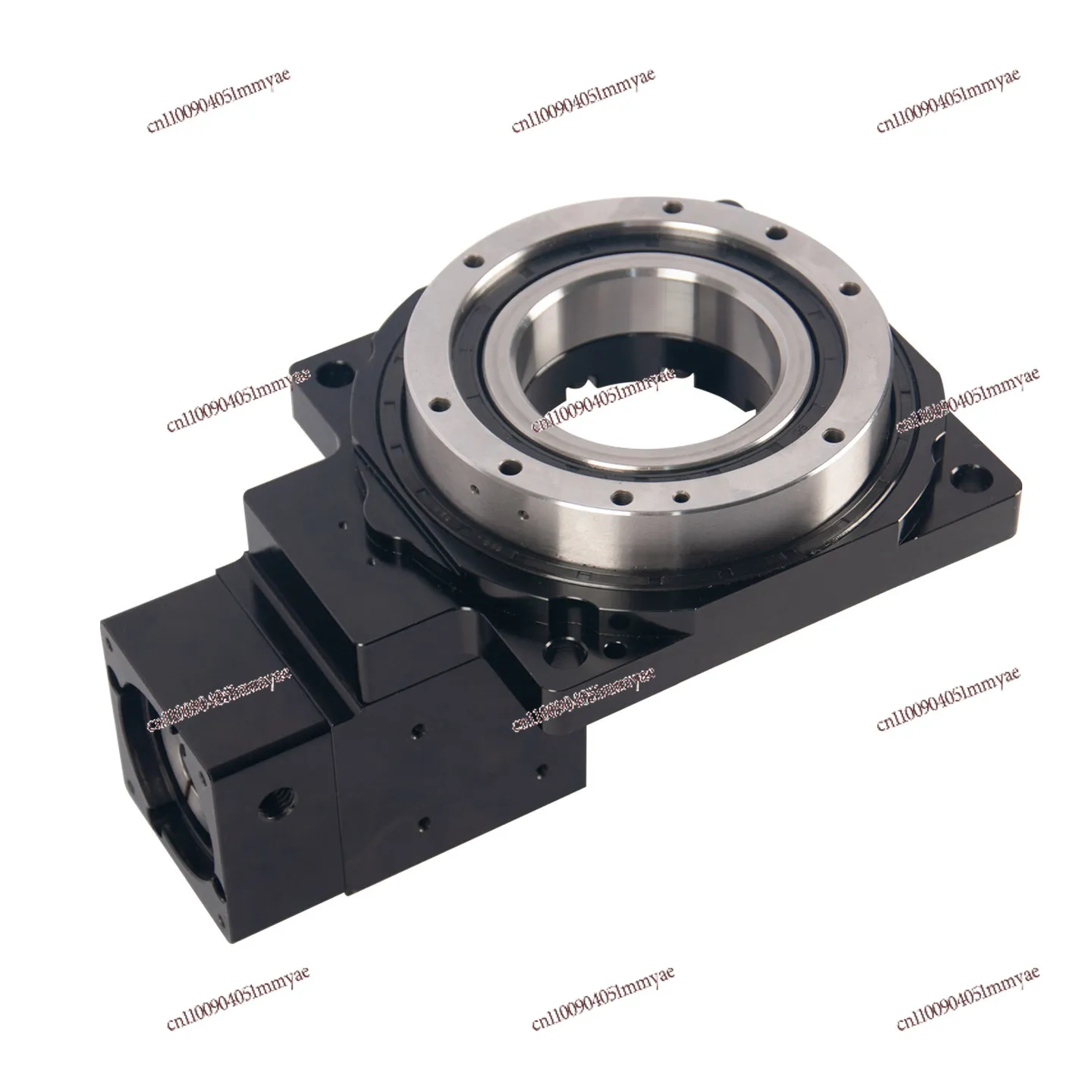 Circumferential Positioning Right Angle Hollow Rotating Platform DTR60 Servo Stepping Commutator Directly Connected To Electric