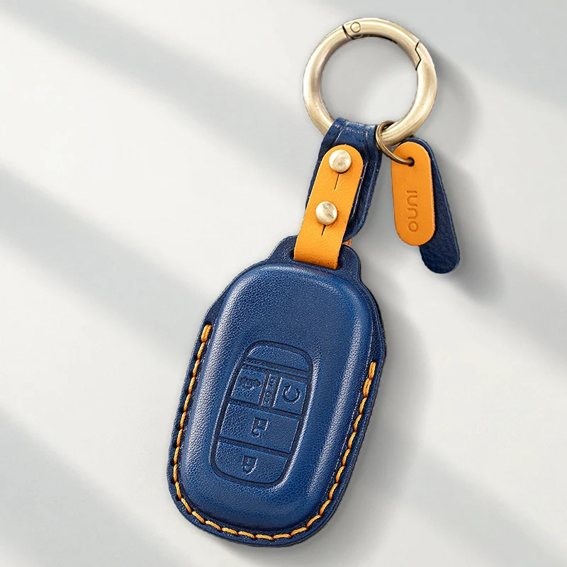 

Genuine Leather Protector for CR-V HR-V Civic Accord Pilot Key Case Cover Fob