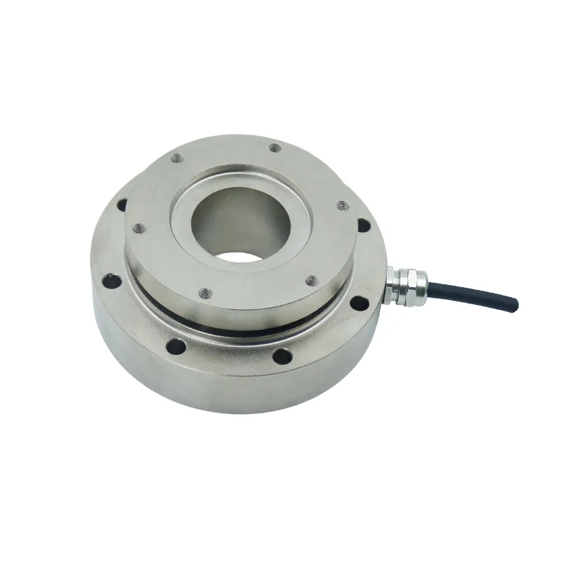 

0.2% Accuracy 3t Force Transducer Pancake Load Cell For Press Fit Machine
