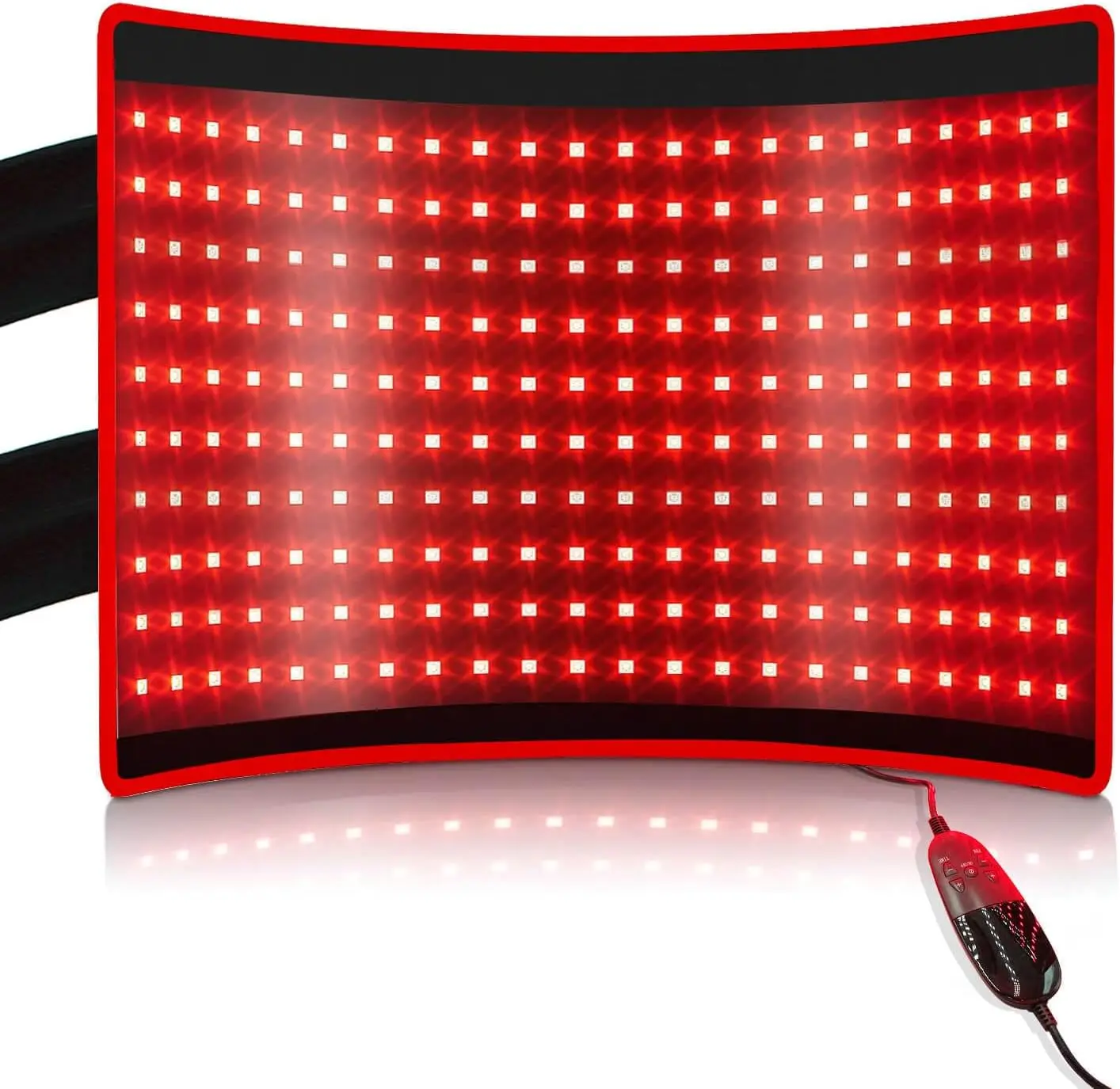 

Red Light Therapy Belt 660nm 850nm Near Infrared for Body, 43W Large Pads Timer