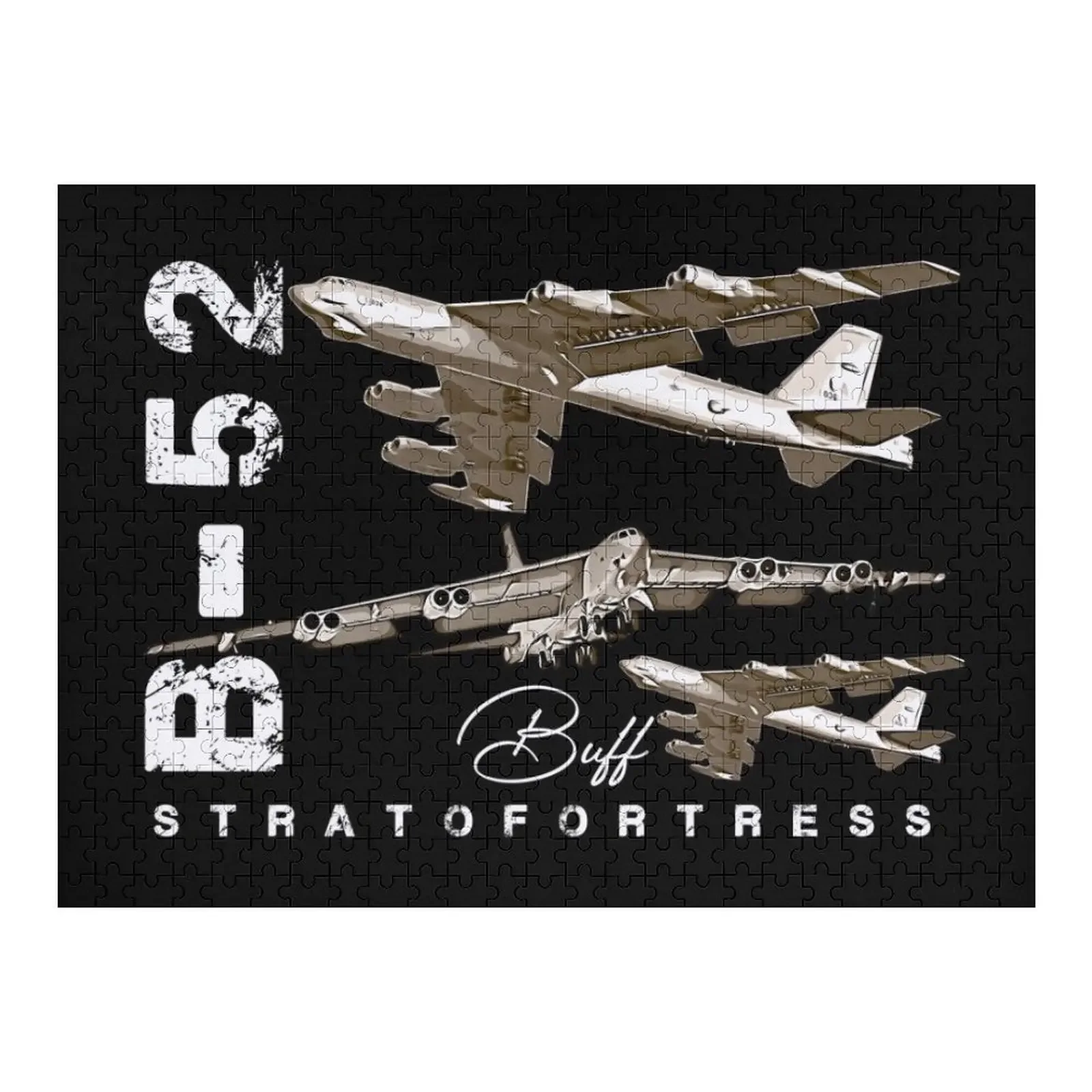 

B52 Stratofortress American Vintage Bomber Aircraft Jigsaw Puzzle Adult Wooden Puzze Personalized Toy Puzzle