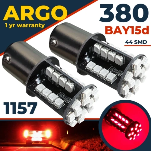 

2X For Ford Focus 44 Led MK2 Rear Brake Light Stop Tail Xenon Red Bulbs 2004-11 12v