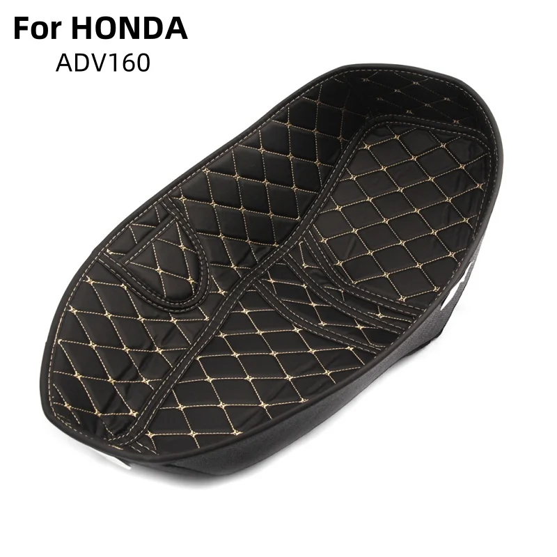 For HONDA ADV160 x-adv160 Motorcycle Accessories PU Rear Trunk Cargo Liner Protector Waterproof Seat Bucket Pad Modification