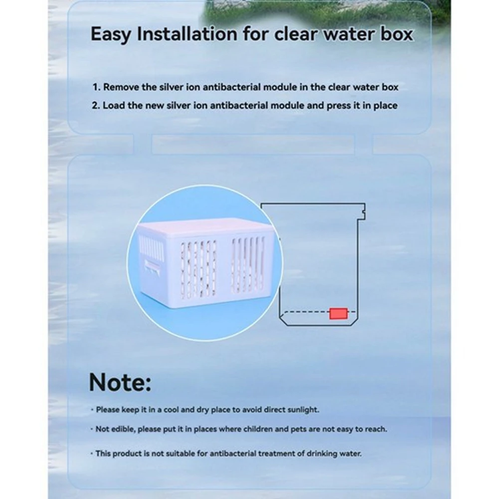 KEOL-Zilveren Module Voor Roborock Qrevo Curve/P20 Pro/G20S Ultra Onderdelen Vacuüm Watertank Slow Release