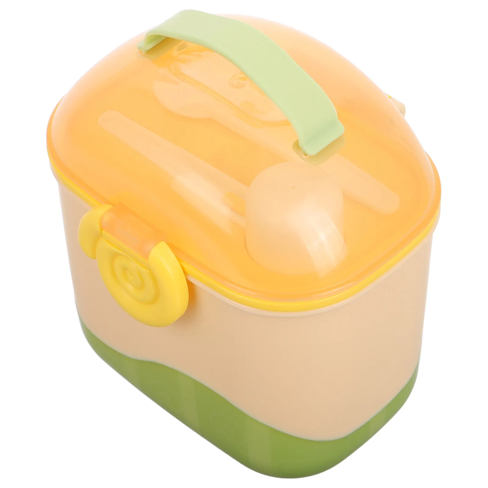 Baby Milk Powder Dispenser Portable Formula Container Multi Compartment Sealed Food Storage Box for Travel