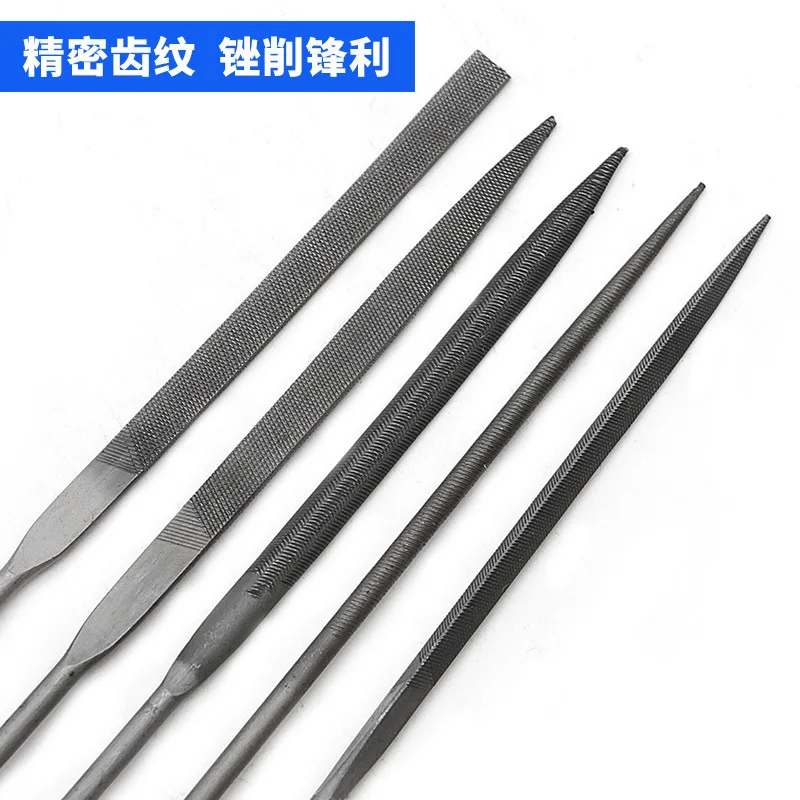 Wood grinding, trimming and deburring 12-piece set, combination special-shaped assorted file, trimming model file, various speci