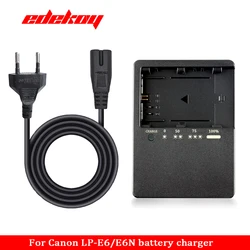 LC-E6  LP-E6N LP-E6NH Camera Battery Charger EU AU UK US Plug LC-E6E LCE6E LC-E6 For 70D 60D 7D 5D2 5D3 Mark II 5D MarkIII LP-E6