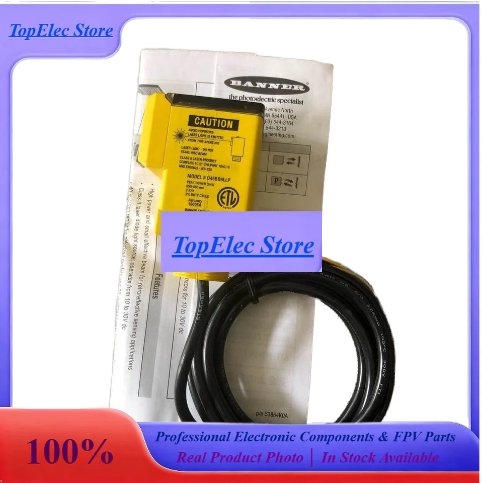 Tope100% New Original American Bonner Photoelectric Sensor Q45BB6LLP
