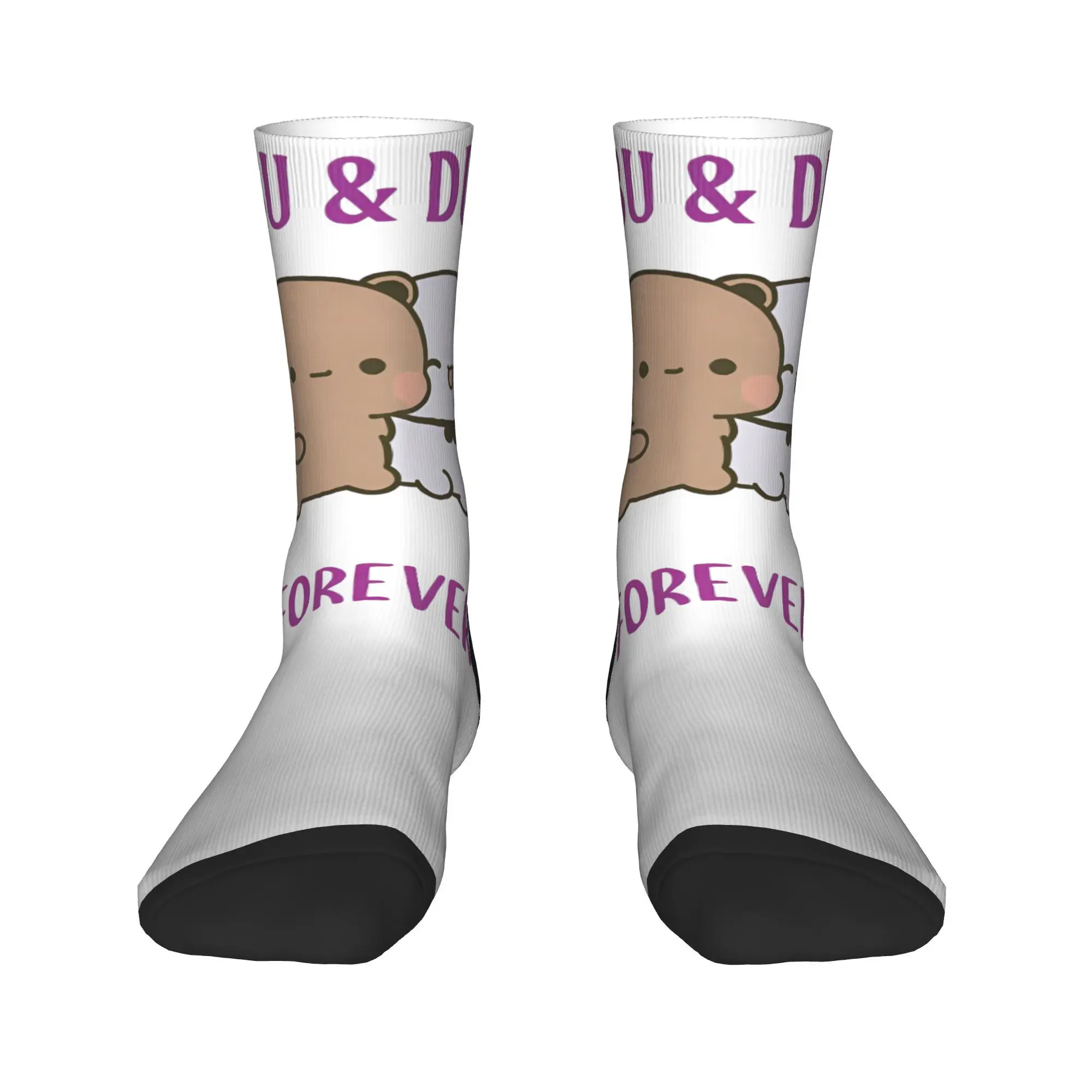 Calzini Dudu Bubu Calze invernali Novità Calzini morbidi e traspiranti da uomo unisex Design da corsa Calzini sportivi antiscivolo