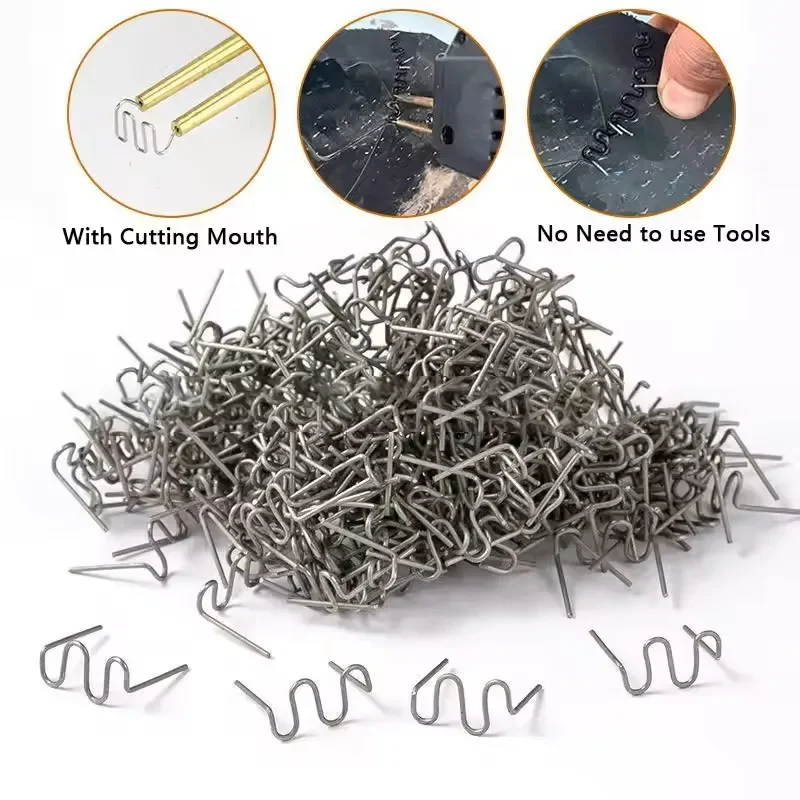 100/300pcs Plastic Welder Stainless Steel Hot Rivet Machine Special for Rivets Bumper Welding Equipment Tools gallery 1