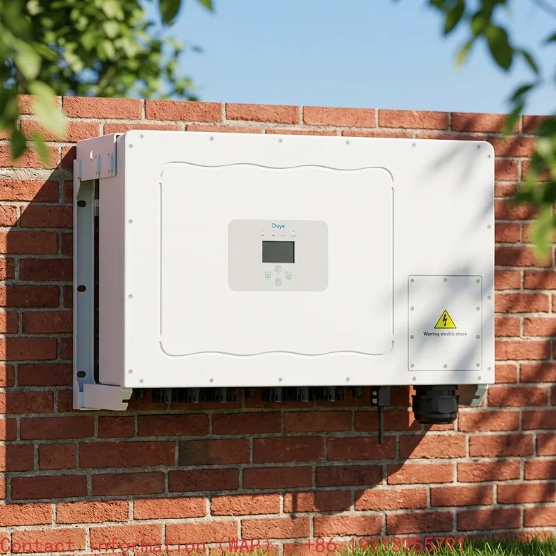 In Stock Deye On Grid Inverter 10kw 20kw 50kw 100kw 125kw String Inverter EU Standard Fast Shipping