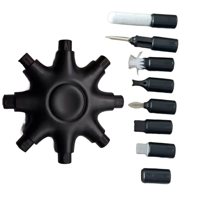 AS95 - Zestaw do czyszczenia telefonu, narzędzie do usuwania kurzu z portu ładowania telefonu, kabla ładującego, gniazda słuchawkowego - zestaw wielofunkcyjny