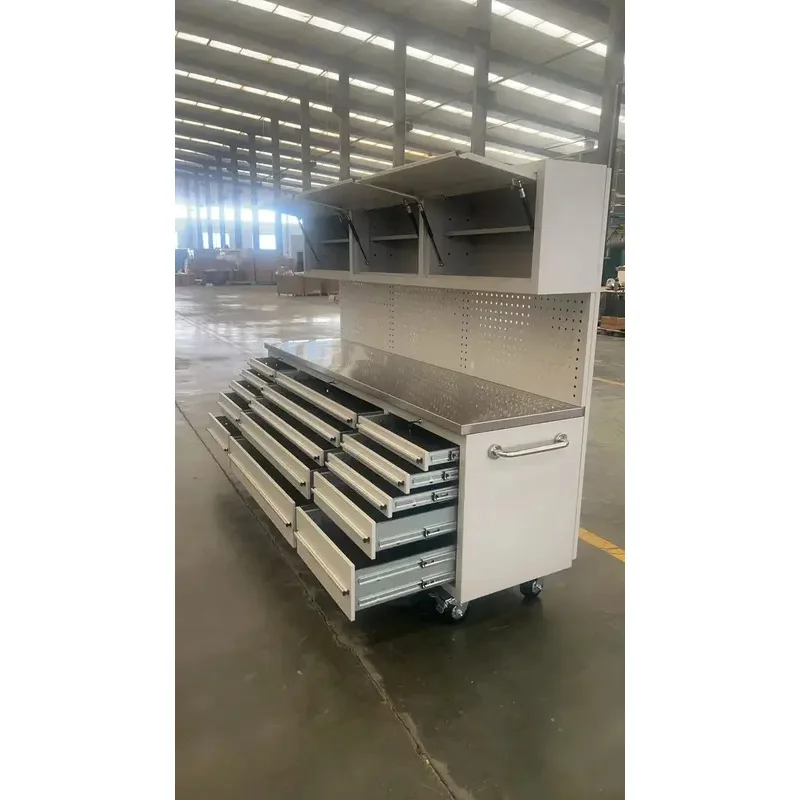 Hot Sale Inch Box Drawer Workbench Garage Storage Rolling Metal Toolbox Heavy Workshop Cinet