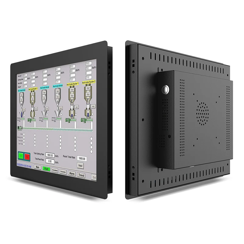 17 19 21-Zoll-Industrie-Mini-Computer-All-in-One-PC-Panel mit integriertem Touchscreen-WLAN rs232 com für win10 pro