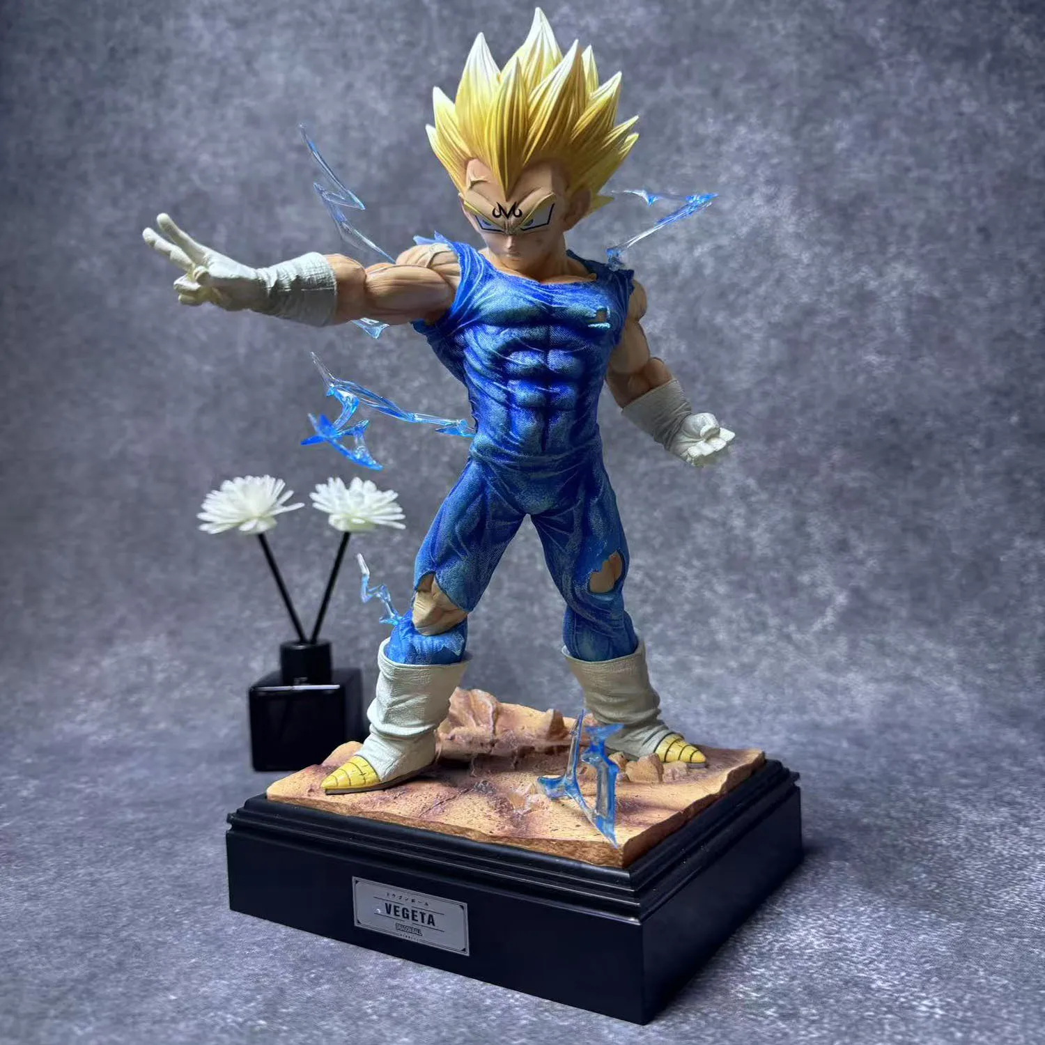 

30cm Anime Dragon Ball Z Super Saiyan Majin Vegeta Figure Vegeta Figurine Action Figures Pvc Statue Collection Model Toys Gift