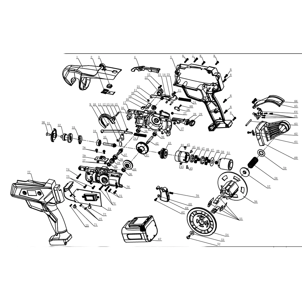Electric Strapping Machine Model SC-9601 Machine Components Accessories