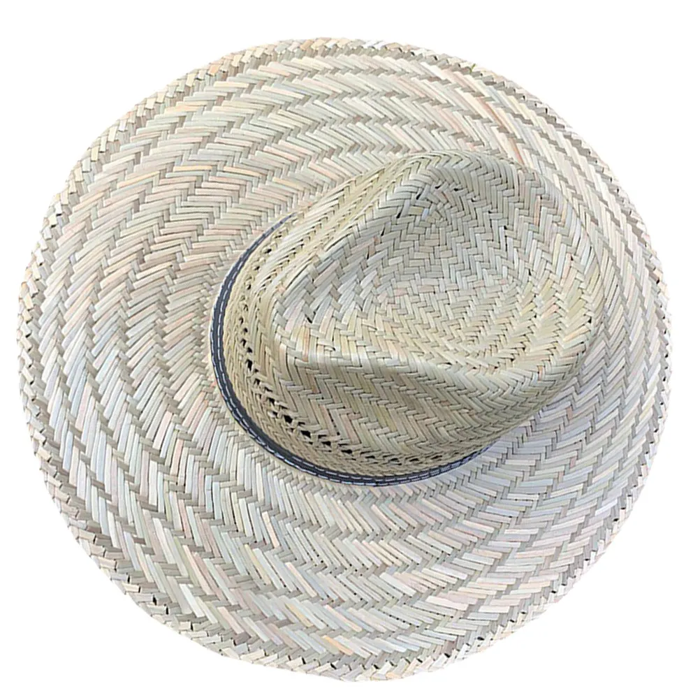 Chic Woven Straw Sun Hat Wide Brim Quick Drying Uv Resistant for Women Men Beach Camping Hiking Fishing Travel Summer Hat