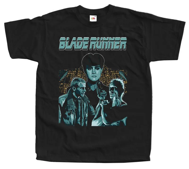 

BLADE RUNNER T shirt V3 Movie Poster BLACK sizes S to 5XL
