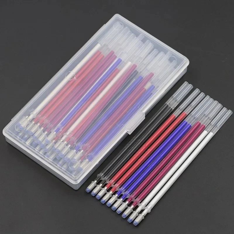 High‑Temperature Disappearing Pen Refill, Heat Erasable Pen for Clothing DIY Leather Craft