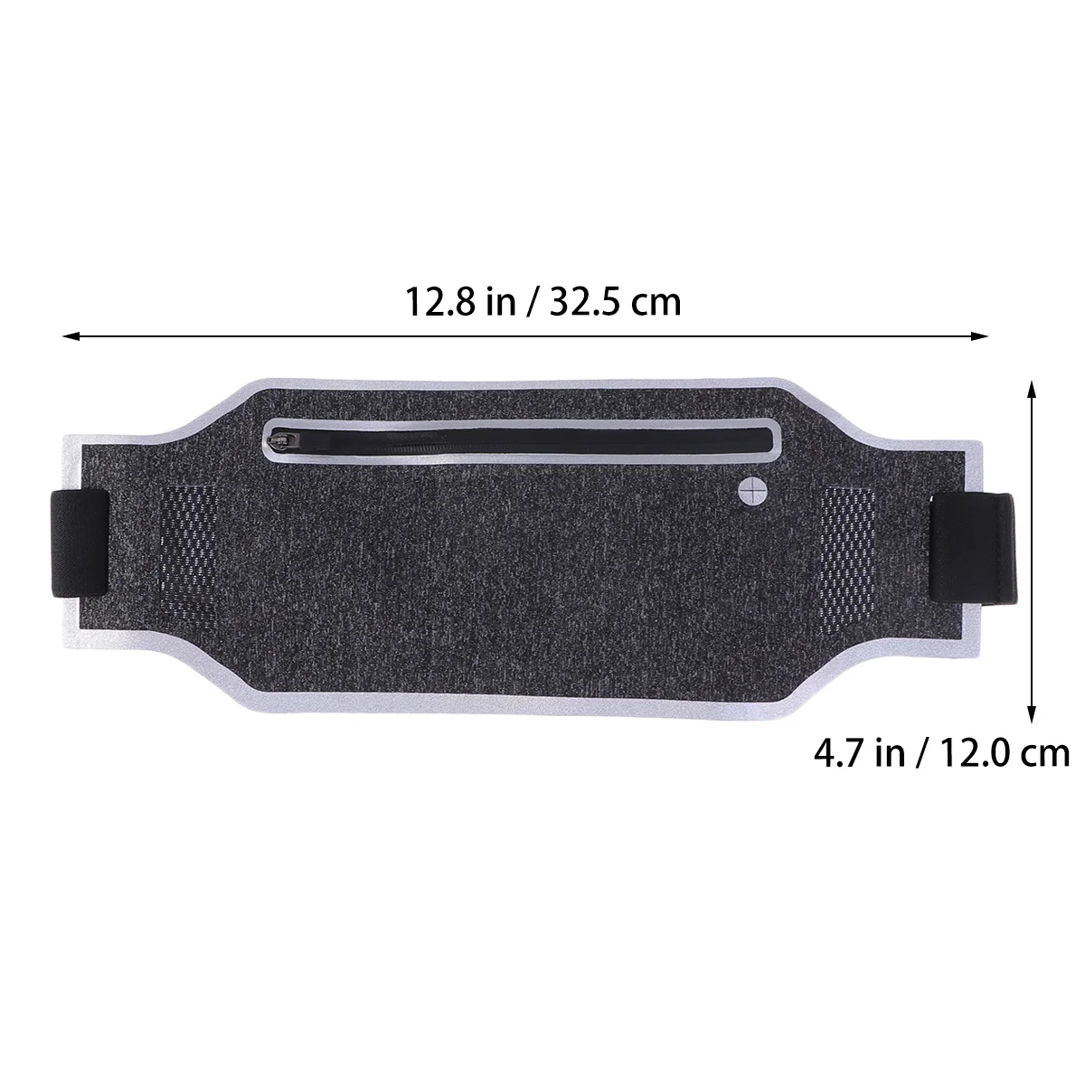 Running Belt Waist Pack Lightweight Waterproof Fanny Pack with Phone Compartment Adjustable Sport Waist Pouch for Jogging