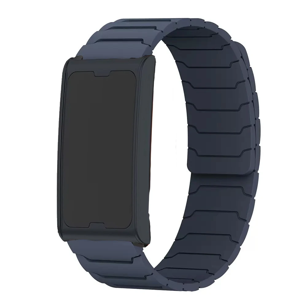Magnetisches Silikonarmband für Amazfit Helio Strap Sport Ersatz 22mm Armband für Amazfit Helio Armband Correa Zubehör – Detail 5