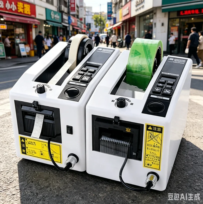 Microcomputer Automatic Tape Dispenser M-1000 M-1000S Die-Cut Machine Packing Tape Belt Die-Cut Cutter Dispensing Tools 220V
