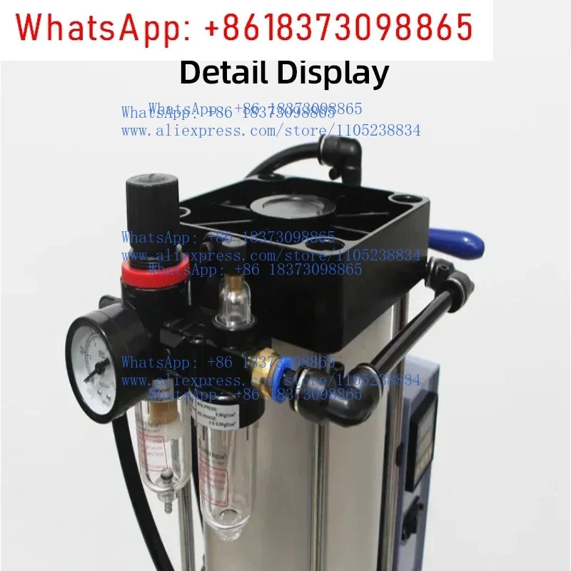 1PCS 50g 110V/220V Vertical  Molding Machine Desktop Pneumatic  Machine Vertical Polymer Plastic Moulding Machine