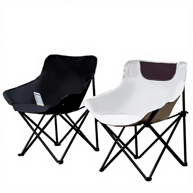 Portable Outdoor Folding Low Back Moon Chair 02 Camping Picnic Beach Lunch Break Factory Wholesale