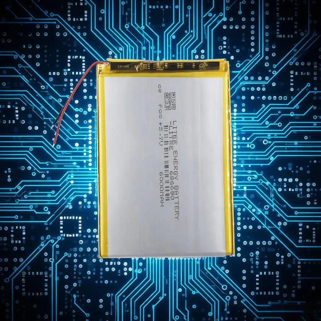 6000mah 3.7V 686690 Li-ion Polymer Battery Rechargeable For Digital Camera