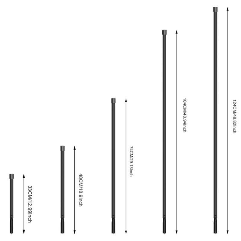CS Tactical Antenna High Gain Dual Band 144/430Mhz SMA-Female For Baofeng UV-5RH UV-5RH UV-25 DM-1701 SW-9 QuanSheng UV-K1 TK118 - view 2