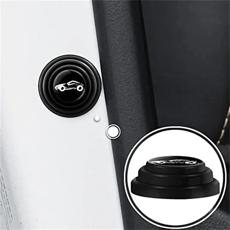 Car Door Pads Shock-Absorbing and Silent Mat Anti-collision Silicone Car Door Protector Stickers Buffer Gasket Auto Accessory