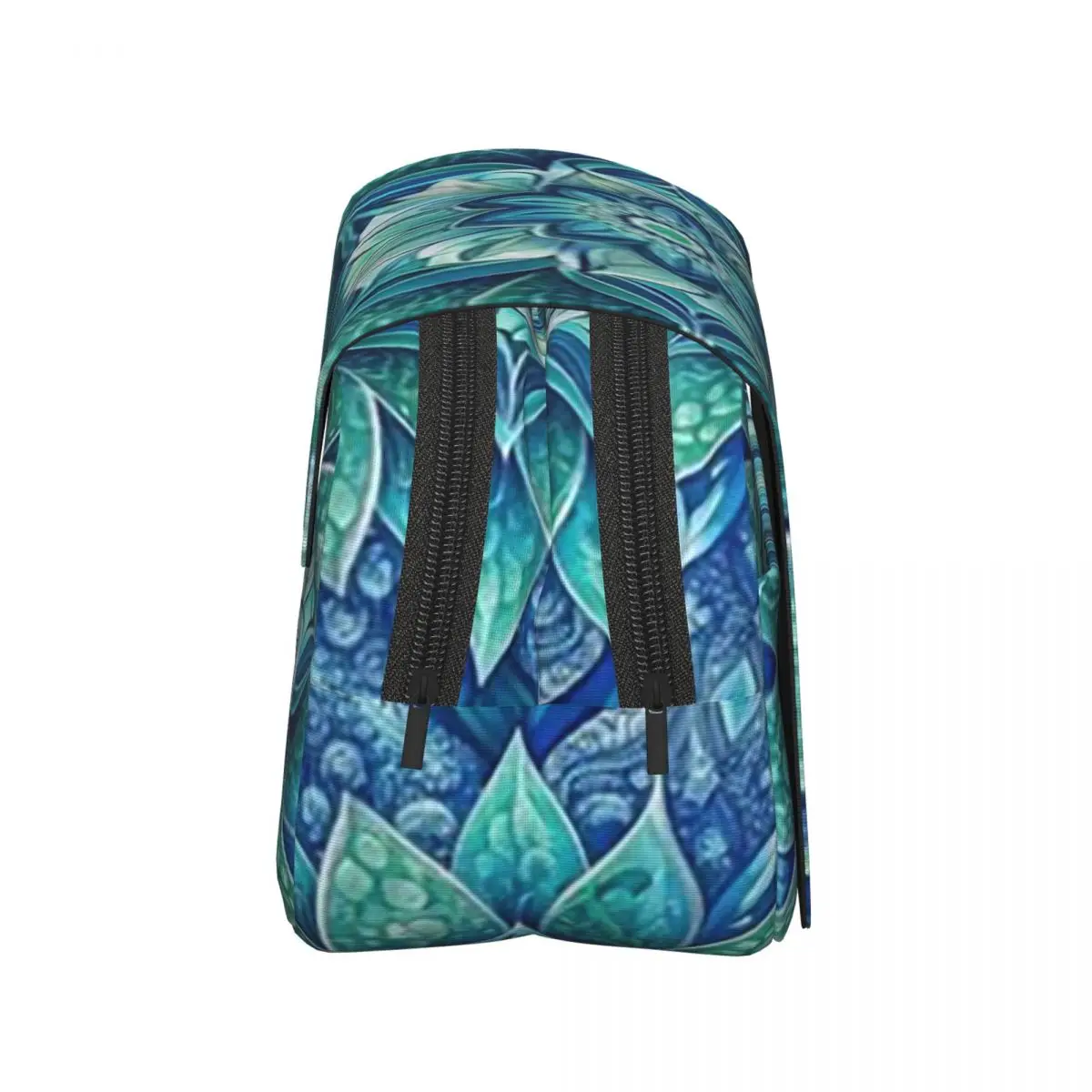 Bohemian Mandala Print Pattern Pencil Case Pen Holder Hard Shell Leather Large Capacity Pen Box Pencil Bag for Studen Gifts
