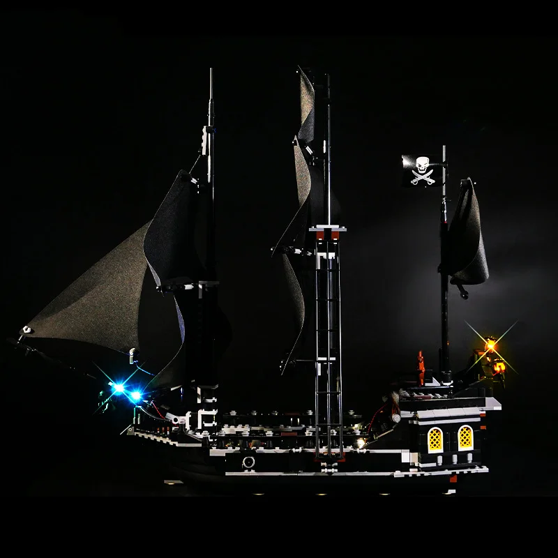 LED-lichtset voor LEGO 4184, de zwarte parel decoratieve lamp, ideeën, doe-het-zelf cadeau (exclusief bouwstenen, stenen kits, sets, model)