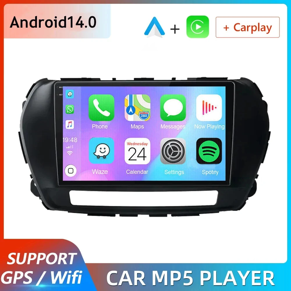 

For Great Wall Wingle 5 2017 2018 2019 2020 2021 Android 14.0 Radio 4G+WIFI Car Multimedia BT GPS DSP Navigation Mirror link