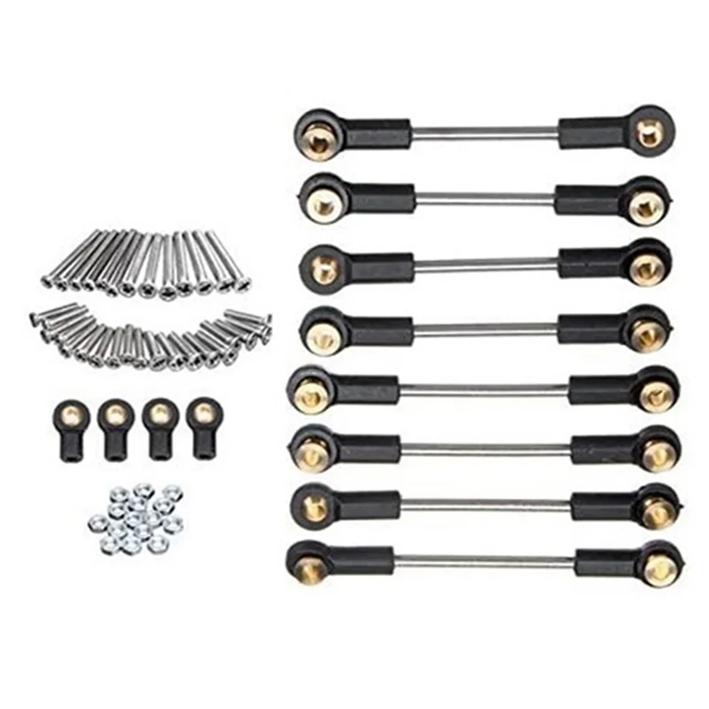 

Y04A Metal Chassis Suspension Link Tie Rod Set for C14 C24 C24-1 1/16 RC Car Upgrade Parts Accessories