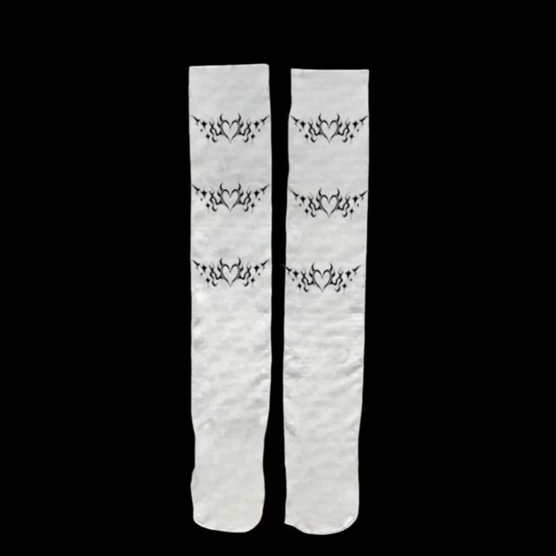 

Субкультурные чулки женские сексуальные шопии фетиш готические колготки в стиле Лолиты узор Harajuku чулки для тела панк эмо модные тонкие чулки