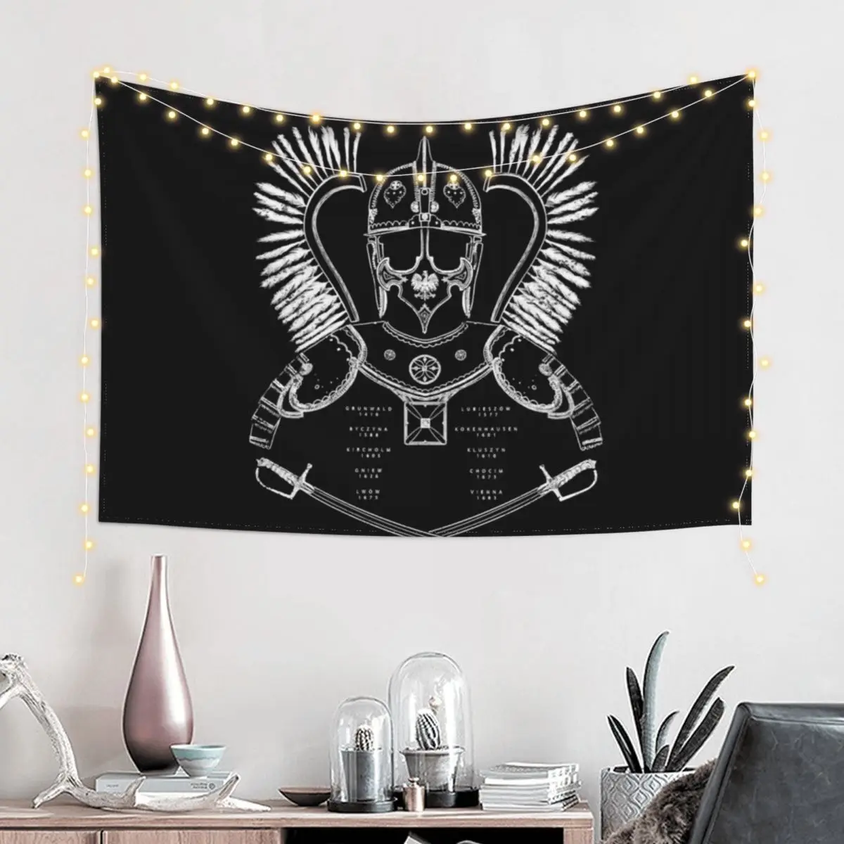 

Polish Winged Hussar Design Classic Tapestry Room Design Room Decorations Aesthetics Room Decoration Korean Style Tapestry
