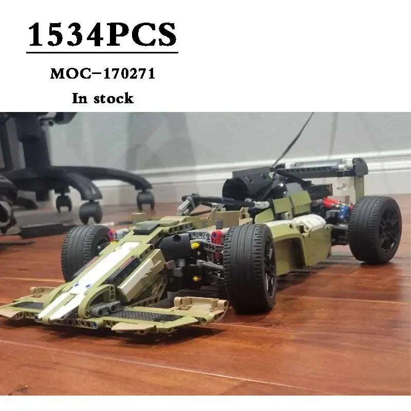 MOC-170271-F1 Sedan-42110B Model Off-Road Racing Compatible 1534PCS Assembly Building Blocks Toy Model DIY Gifts for Kids