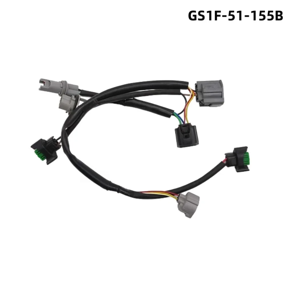 

Auto Headlight Base Connection Wiring Harness Exterior Lighting Repair Accessory For Mazda 6 GH 2007-2010 ABS GS1F-51-155B