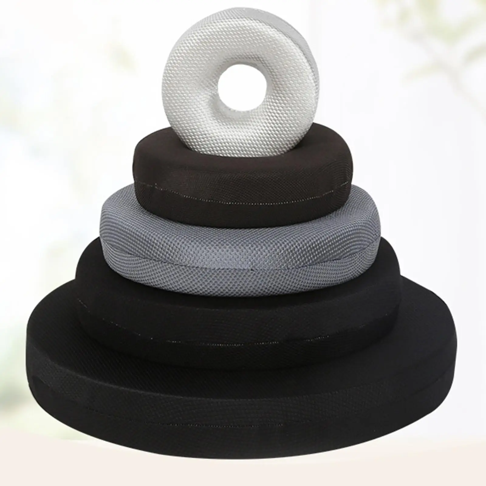 Lightweight Sponge Doughnut Cushion for Coccyx Tailbone Relief Hemorrhoid Pillow for Chair Ergonomic Support for Car Seat