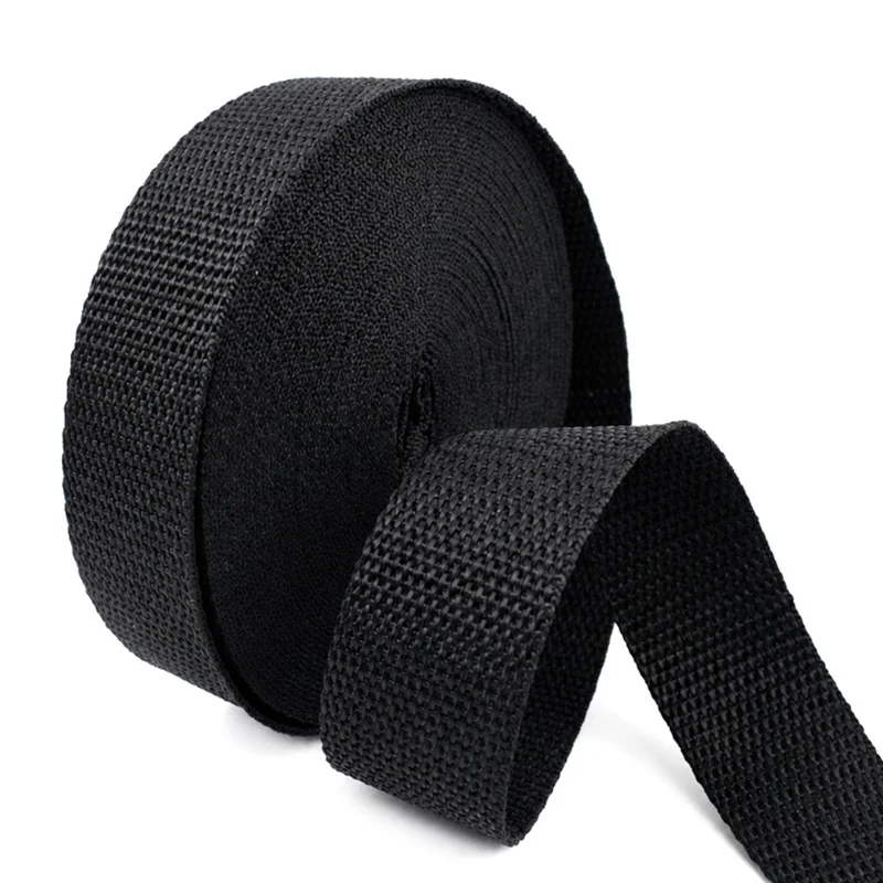 5/10/20/30/40Meters 20/25/32/38/50mm Polypropylene Webbing Pet Collars Ribbon Strap Nylon Tape Sewing Bia Binding Accessories
