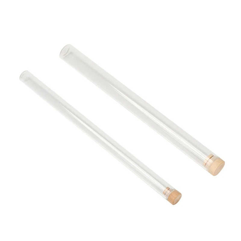 Transparent Incense Tube Test Tube Multipurpose Organization Holder Supplies for Church Temple Home Decorations DropShip