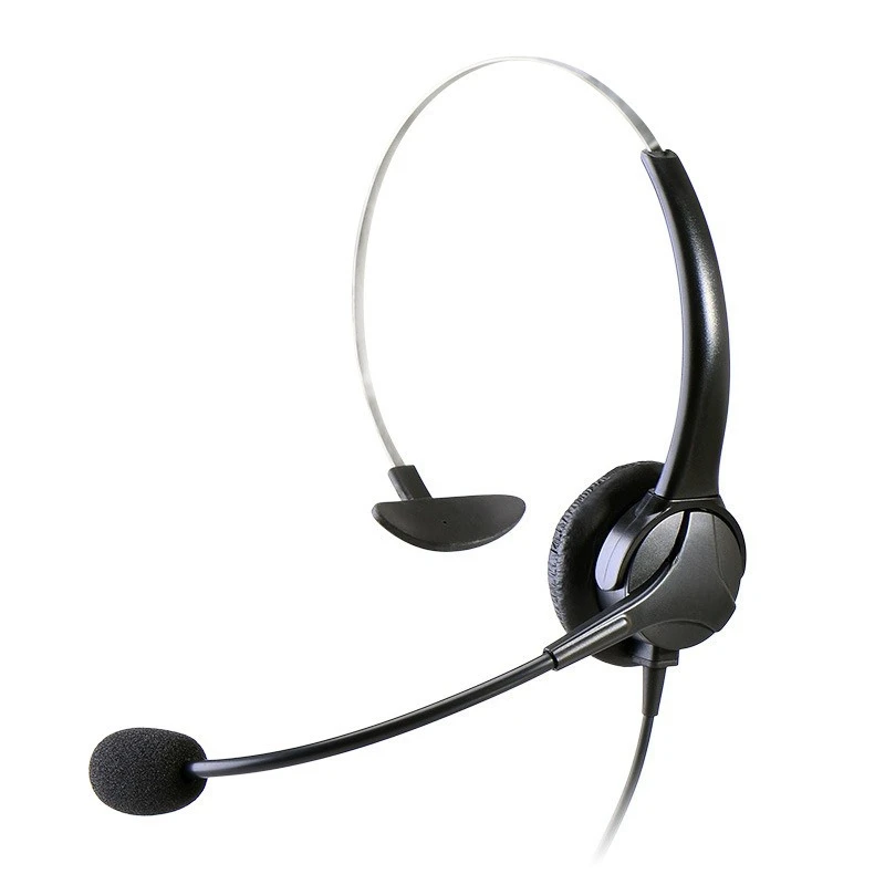 

FOR600 Call Center Customer Service Operator Telephone Headset Computer Head Mounted Pin