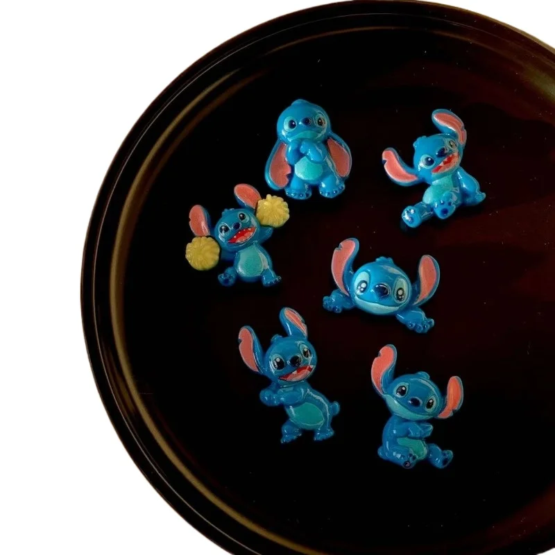 Disney Stitch Decorazione tridimensionale Accessori fai da te Adesivi per auto Magneti da frigorifero Regali creativi fai da te per bambini